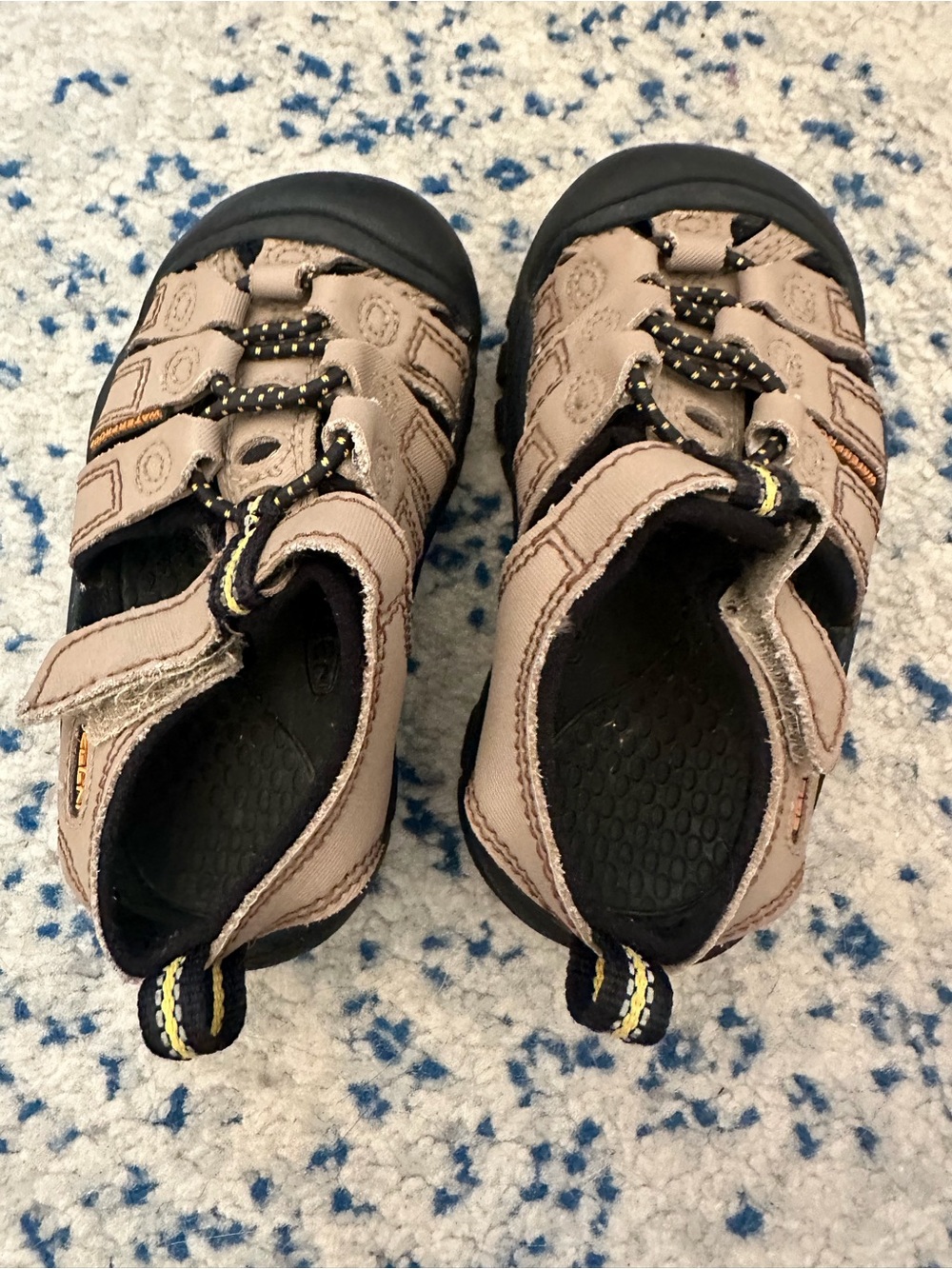 KEEN Newport H2 Toddler Sandals Gray & Black US 8